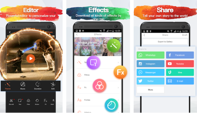 Ứng dụng Vivavideo Pro Video Editor Mod Apk